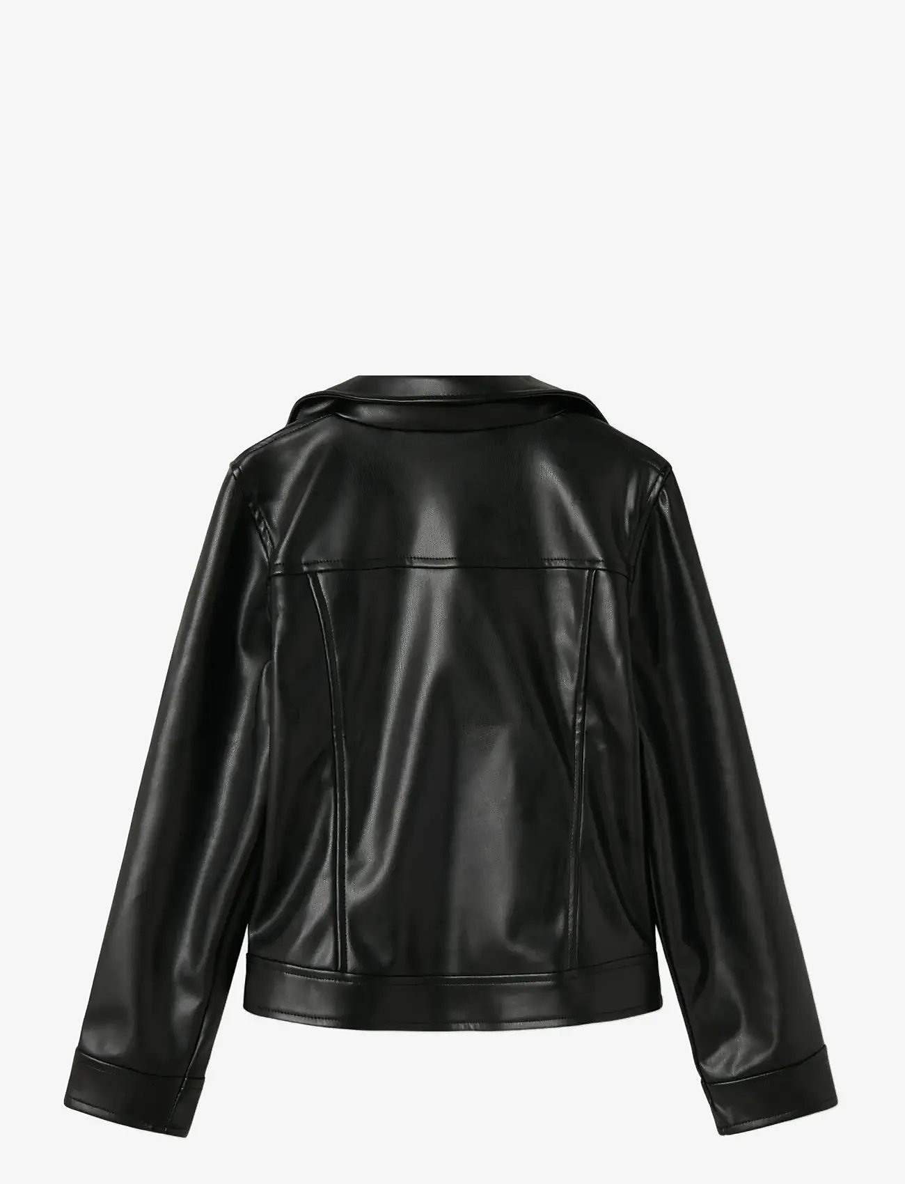 name it - NKFMADINA PU JACKET TB - black - 2