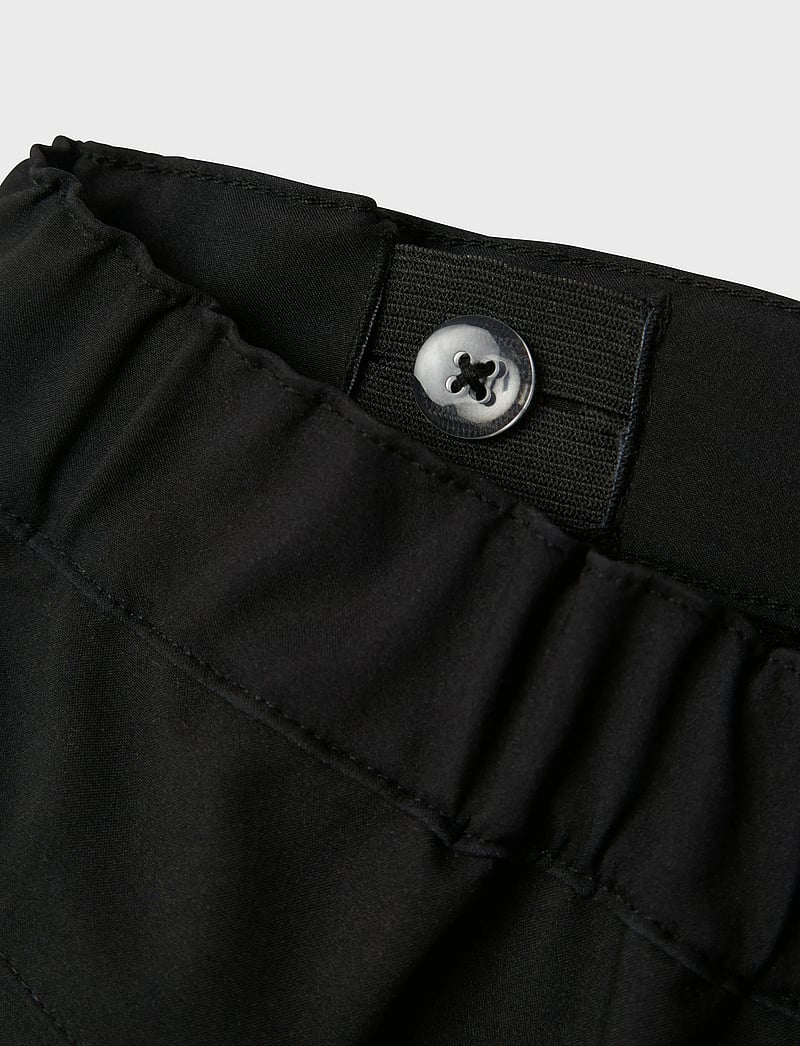 name it - NMNALFALIGHT08 PANT REG FO - regnbyxor - black - 2