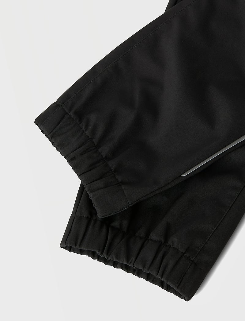 name it - NMNALFALIGHT08 PANT REG FO - regnbyxor - black - 3