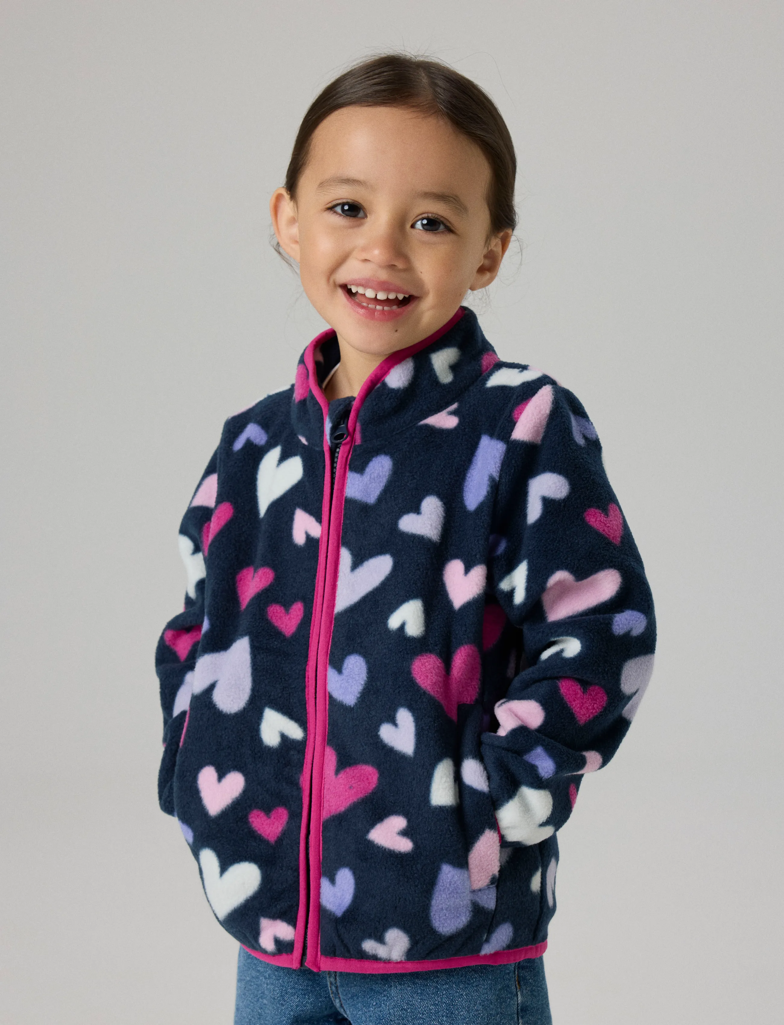 name it - NMFMEEKO FLEECE JACKET AOP2 NOOS - dark sapphire - 2