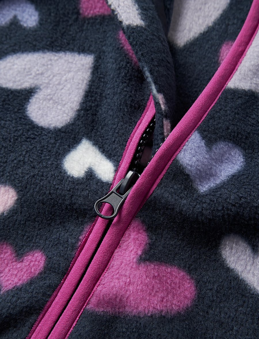 name it - NMFMEEKO FLEECE JACKET AOP2 NOOS - dark sapphire - 3