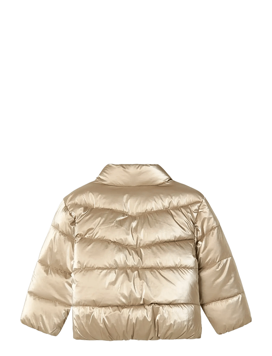 name it - NMFMANON PUFFER JACKET - talvejoped - frosted almond - 2