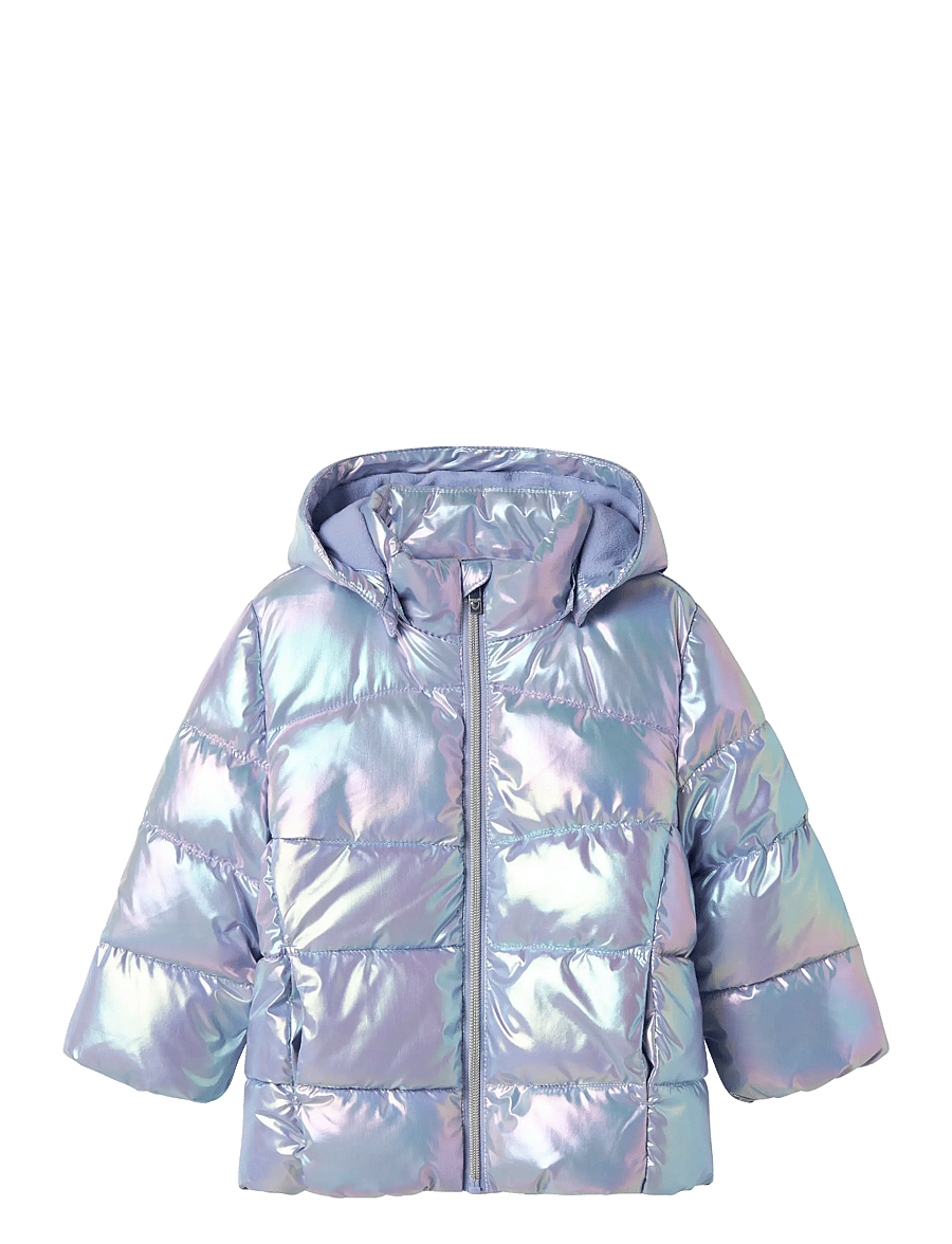 name it - NMFMOLINA PUFFER JACKET SHINY - kurtka zimowa - pastel lilac - 0