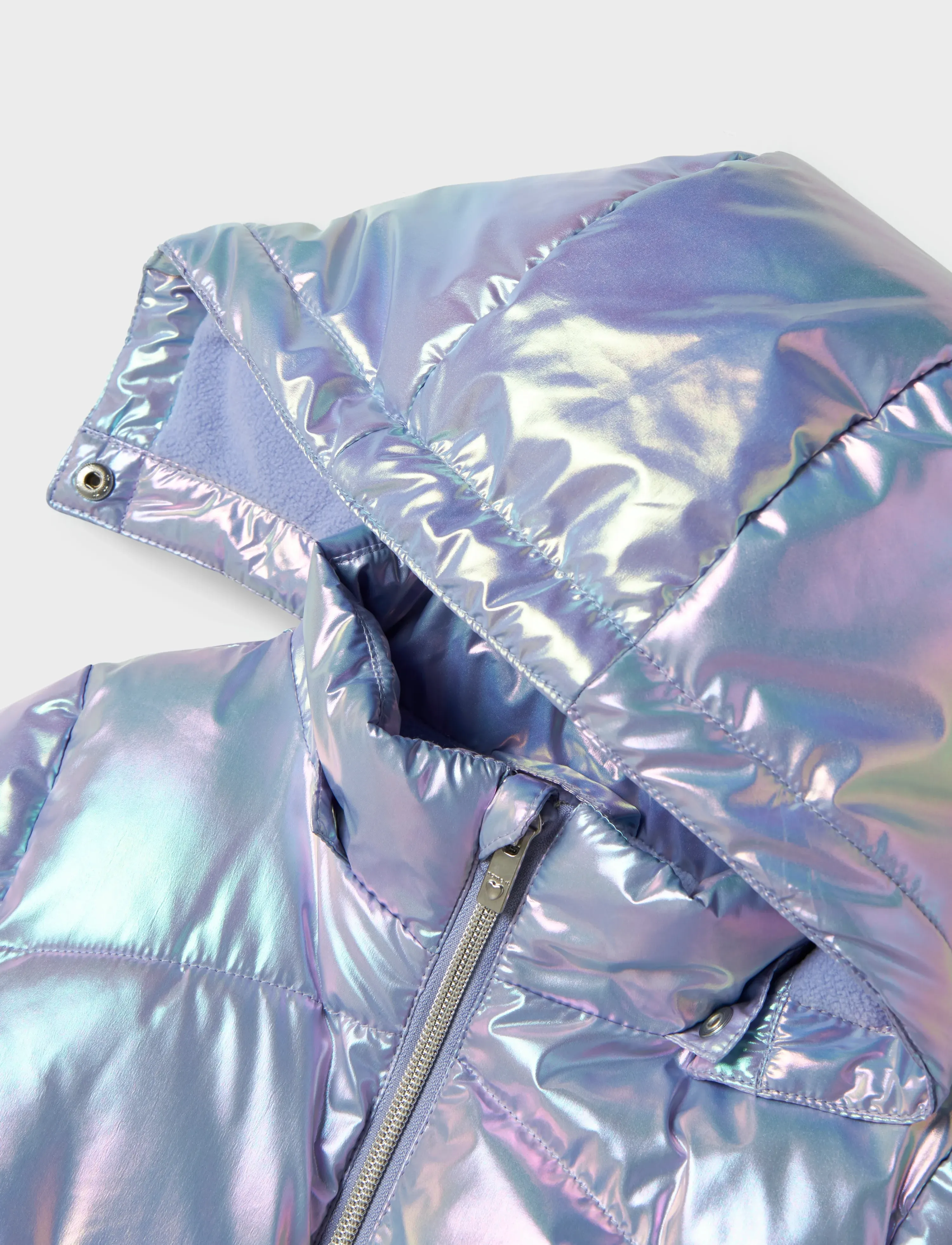 name it - NMFMOLINA PUFFER JACKET SHINY - laveste priser - pastel lilac - 2