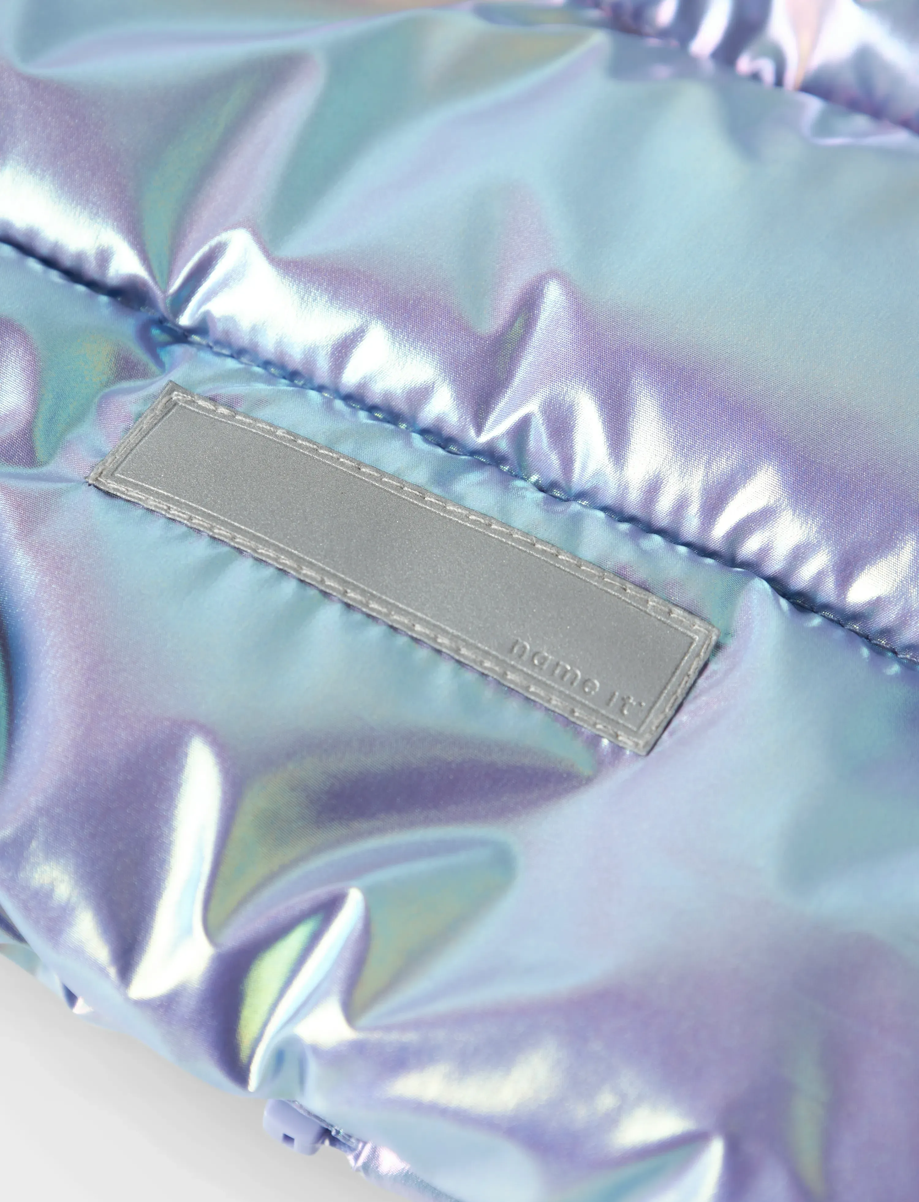 name it - NMFMOLINA PUFFER JACKET SHINY - laveste priser - pastel lilac - 3