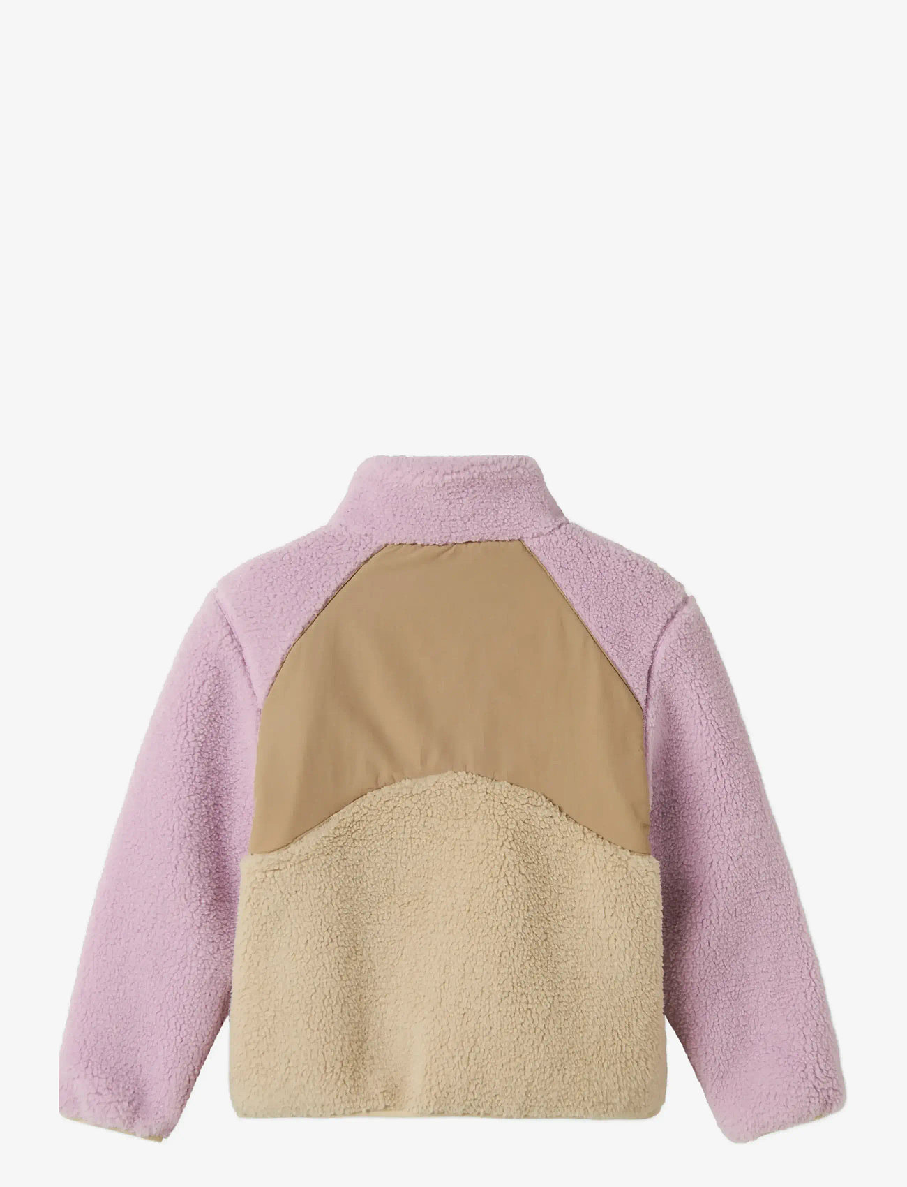 name it - NKFMONICA TEDDY JACKET BLOCK1 - orchid bouquet - 2