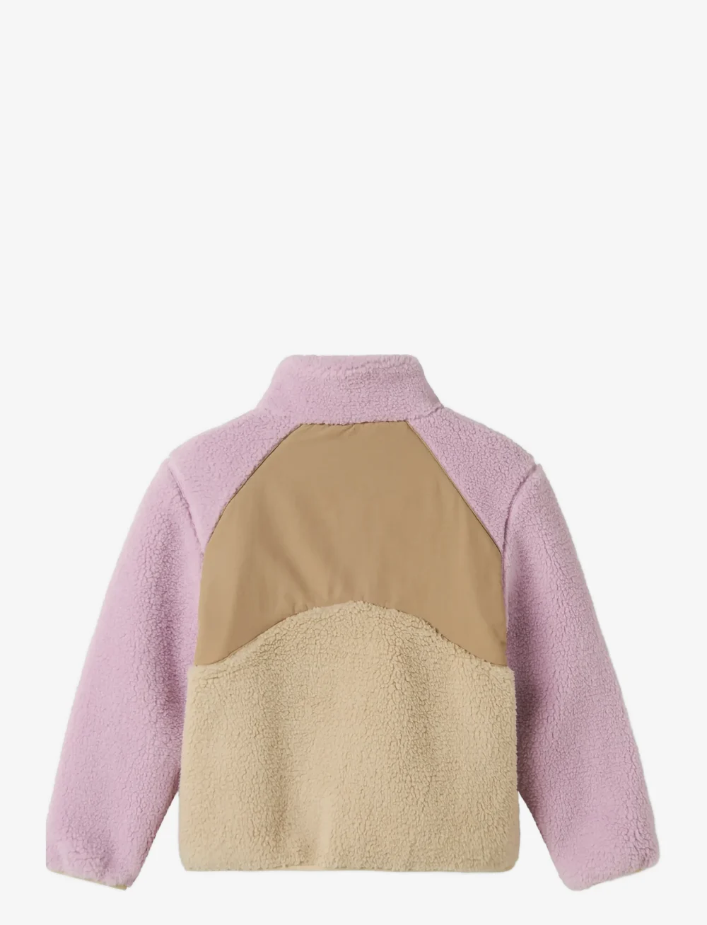 name it - NKFMONICA TEDDY JACKET BLOCK1 - fleece-jakke - orchid bouquet - 2