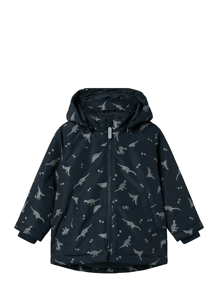 name it - NMMMAX PA JACKET REF AOP NOOS - talvejope - dark sapphire - 1