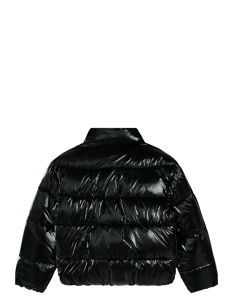 name it - NKFMANON PUFFER JACKET - vetrarjakkar - black - 2