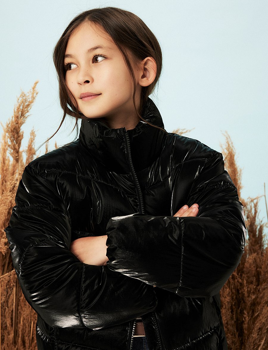 name it - NKFMANON PUFFER JACKET - vetrarjakkar - black - 3