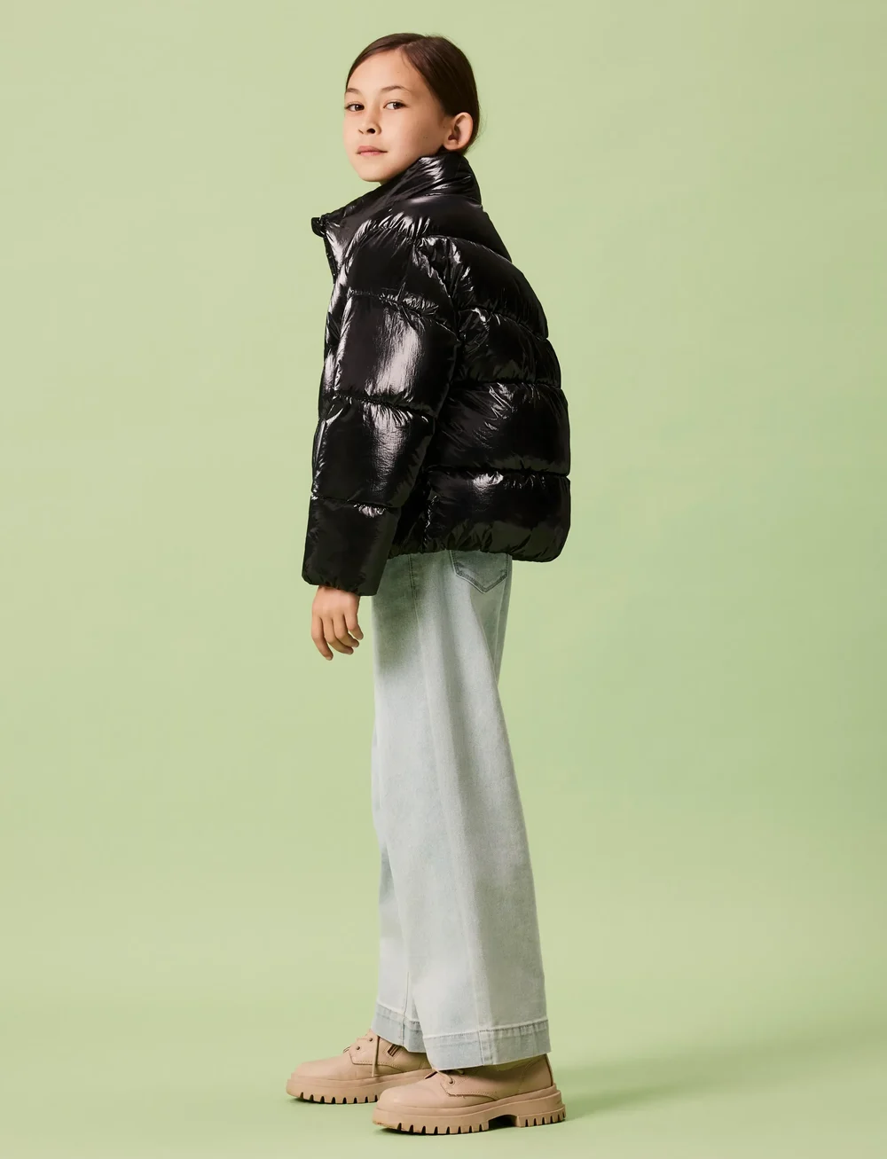 name it - NKFMANON PUFFER JACKET - vinterjakker - black - 4