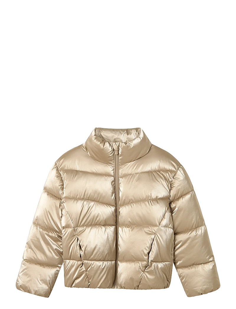 name it - NKFMANON PUFFER JACKET - vinterjackor - frosted almond - 0