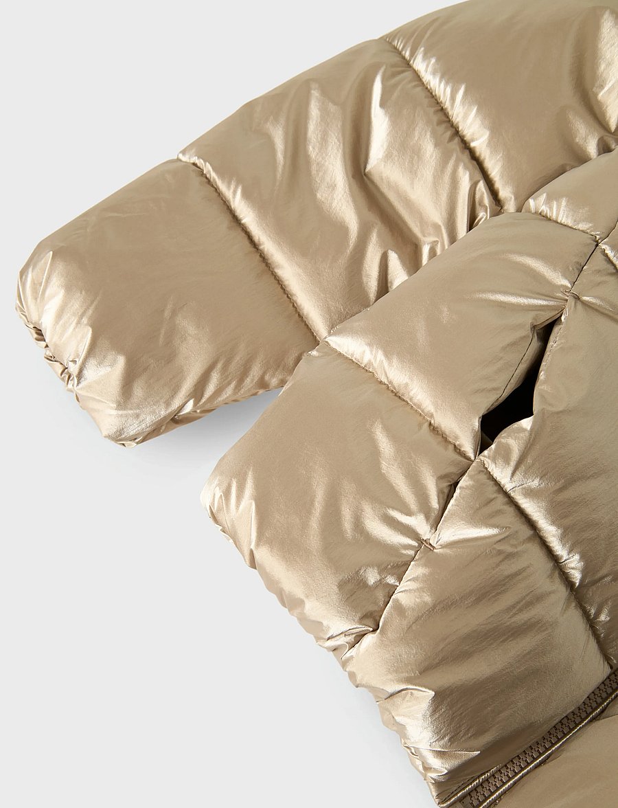 name it - NKFMANON PUFFER JACKET - winterjacke - frosted almond - 2