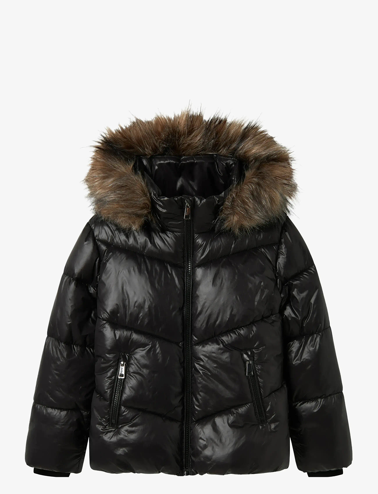 name it - NKFMARION PUFFER JACKET - vinterjackor - black - 1