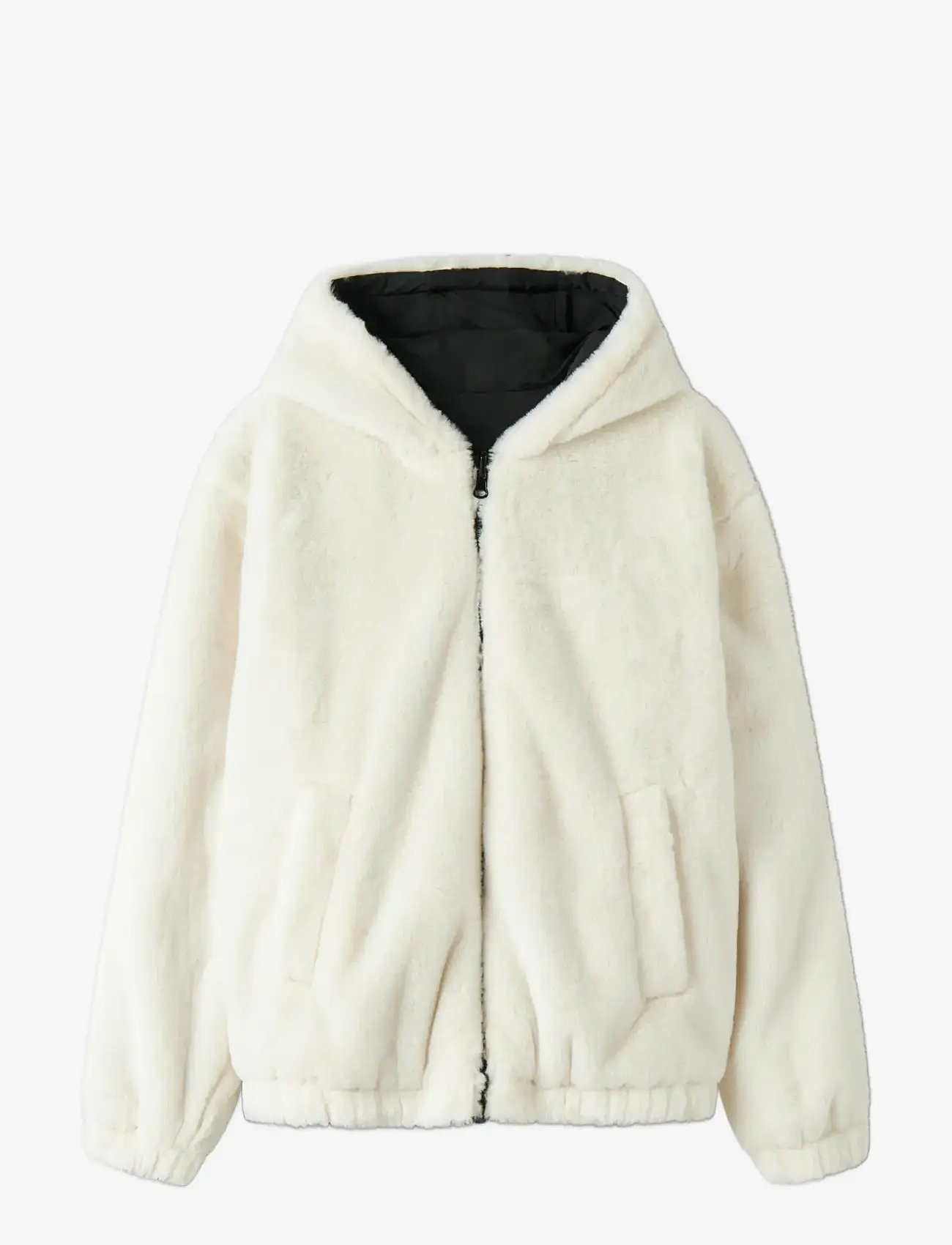 name it - NKFMAYA BOMBER JACKET REV - lendurijakid - black - 2