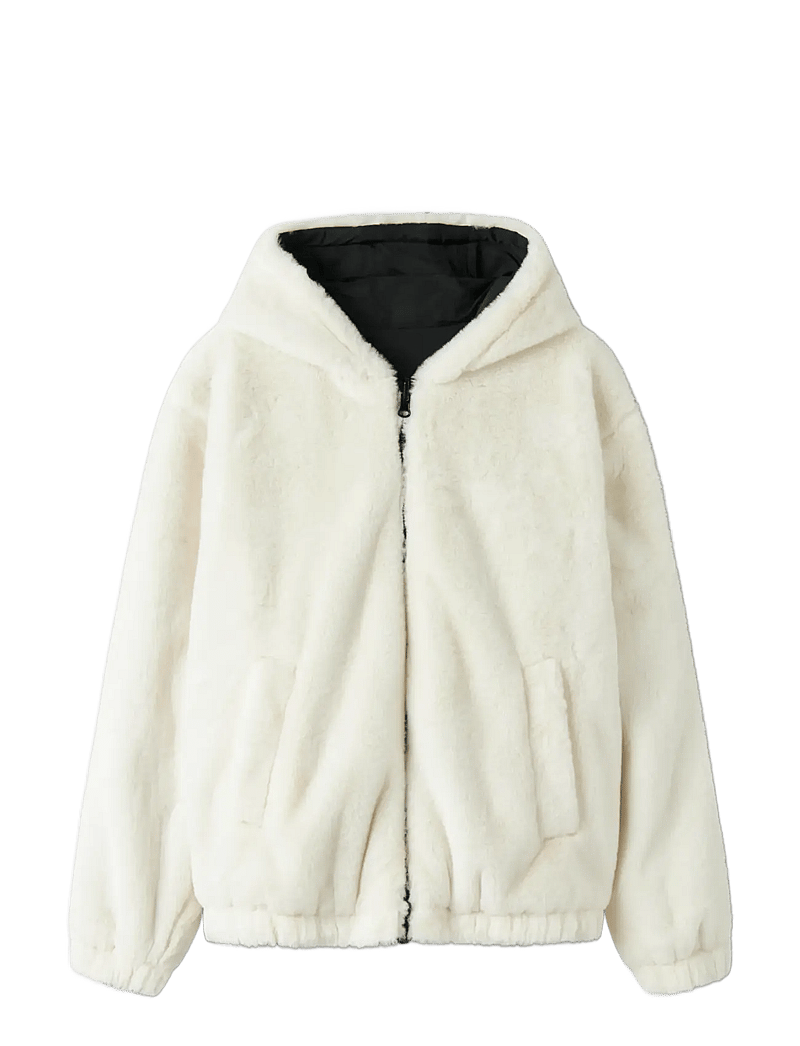 name it - NKFMAYA BOMBER JACKET REV - bomberjakker - black - 2