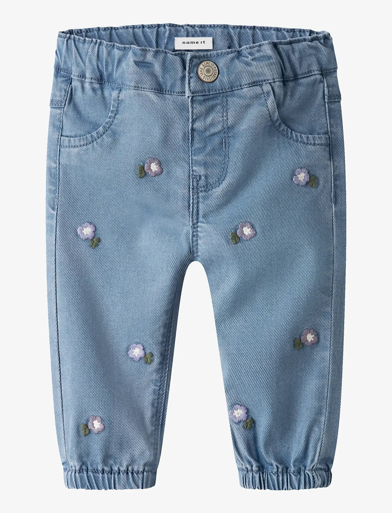 name it - NBFROSE SHAPED R EMB JEANS 5321-YB H - regular jeans - denim blue - 0