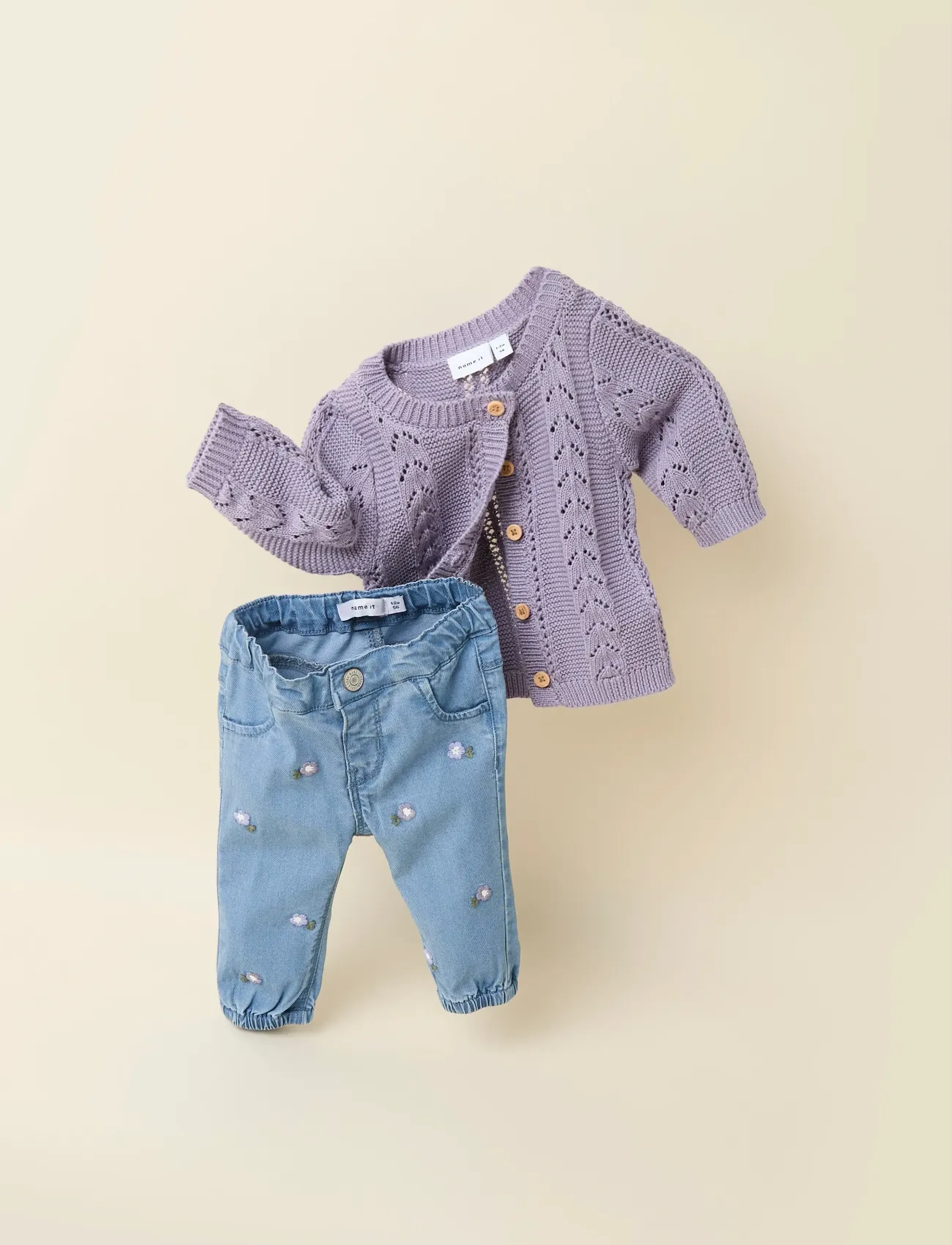 name it - NBFROSE MOM R EMB JEANS 5321-YB H - regular jeans - denim blue - 2
