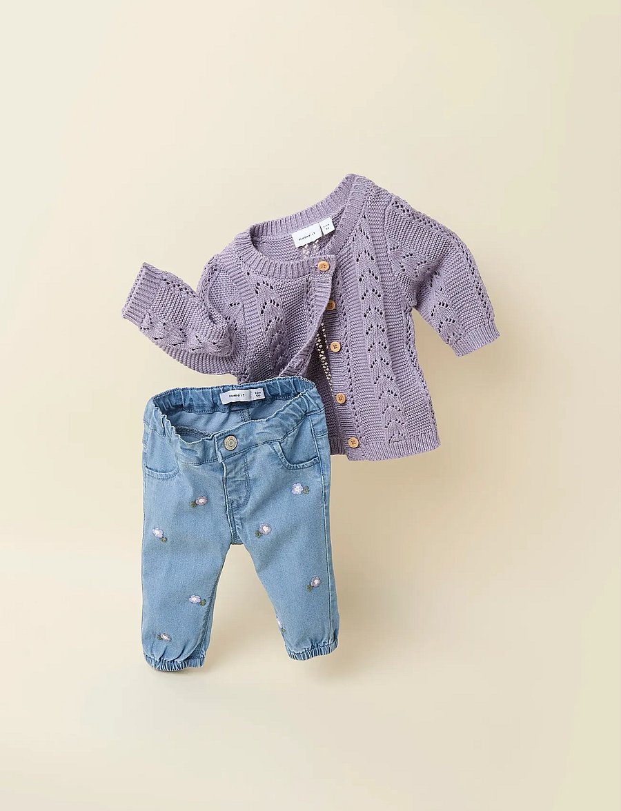 name it - NBFROSE SHAPED R EMB JEANS 5321-YB - regular jeans - denim blue - 2