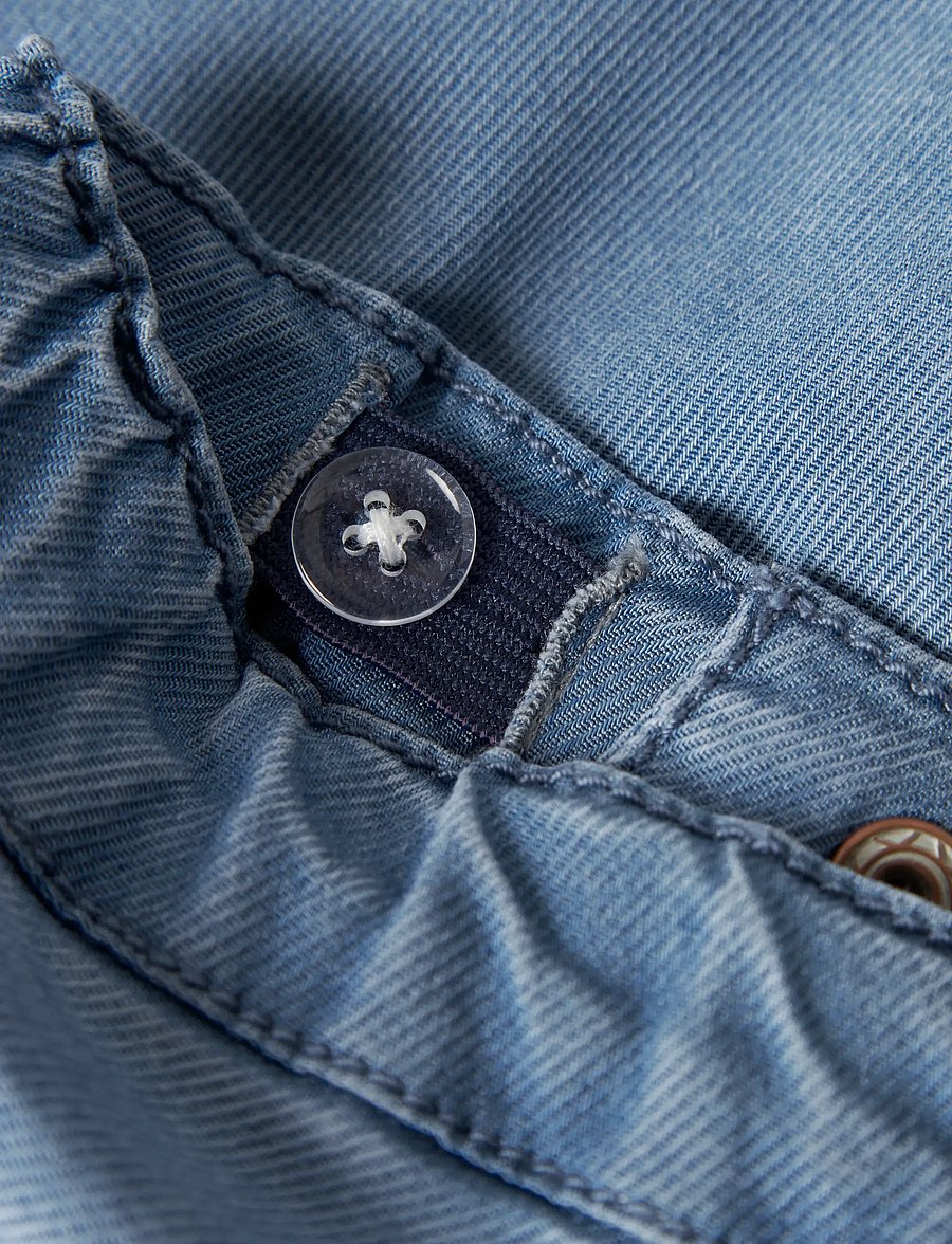 name it - NBFROSE SHAPED R EMB JEANS 5321-YB - regular jeans - denim blue - 3