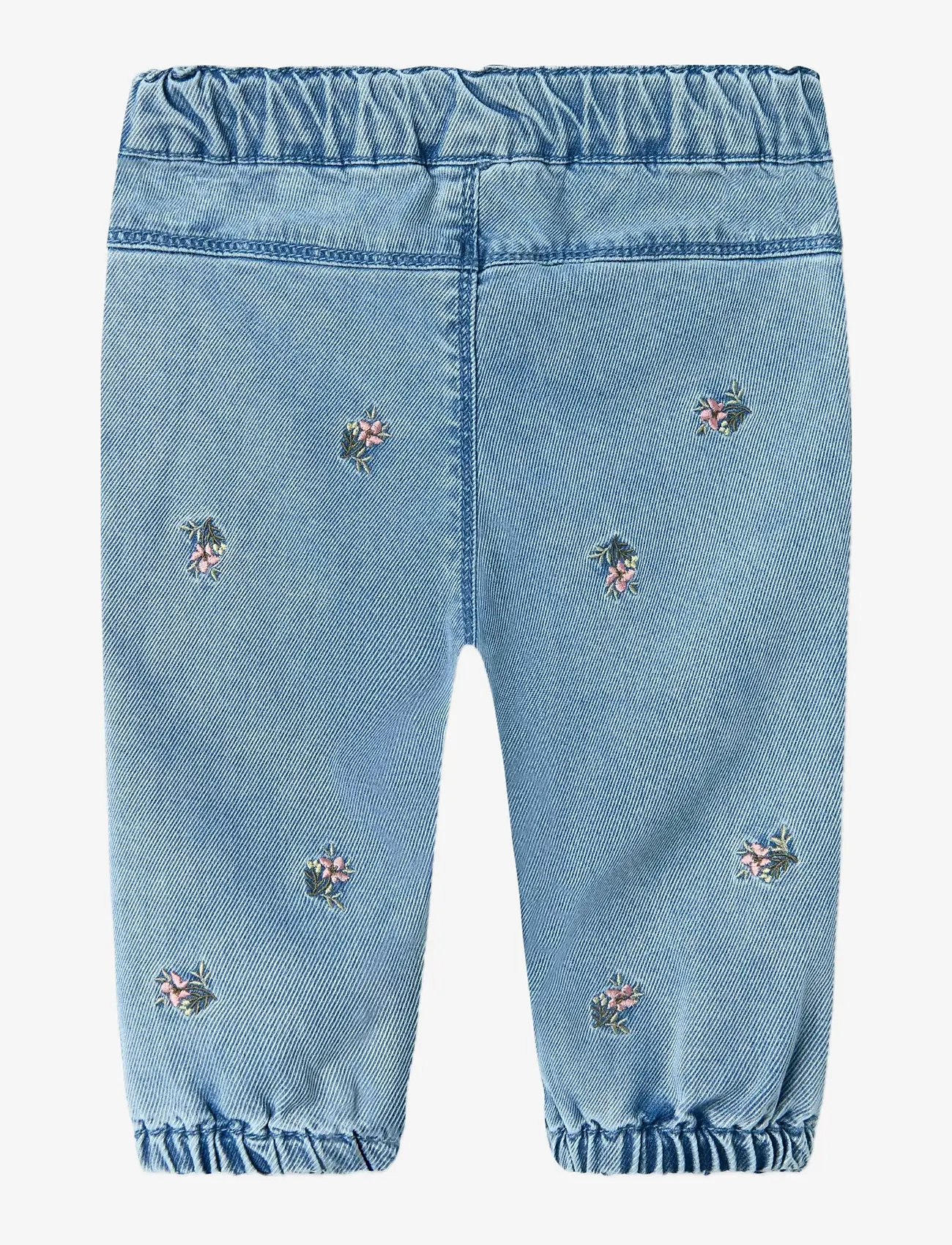 name it - NBFROSE MOM R EMB JEANS 5321-YB H - regular jeans - light blue denim - 2