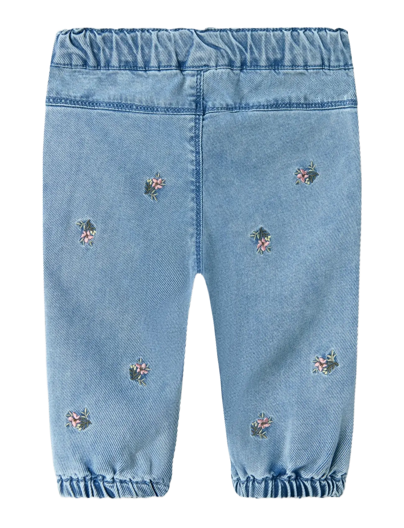name it - NBFROSE MOM R EMB JEANS 5321-YB H - gallabuxur - light blue denim - 2