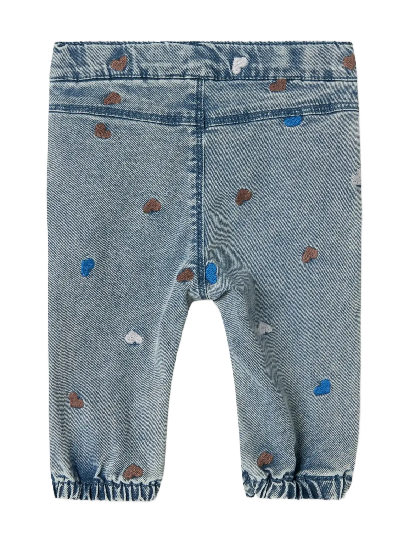 name it - NBFROSE MOM R EMB JEANS 5321-YB H - regular jeans - light blue denim - 2