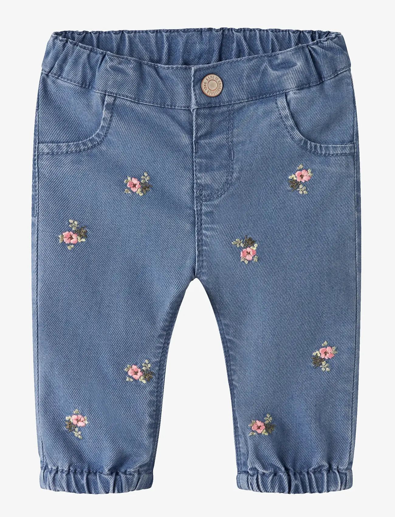 name it - NBFROSE SHAPED R EMB JEANS 5321-YB H - regular jeans - medium blue denim - 0