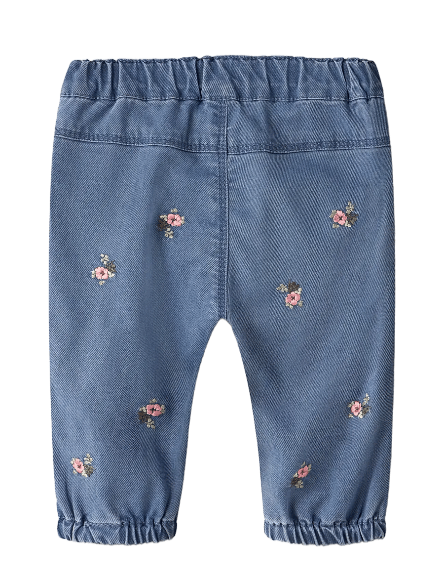 name it - NBFROSE SHAPED R EMB JEANS 5321-YB - regular jeans - medium blue denim - 1