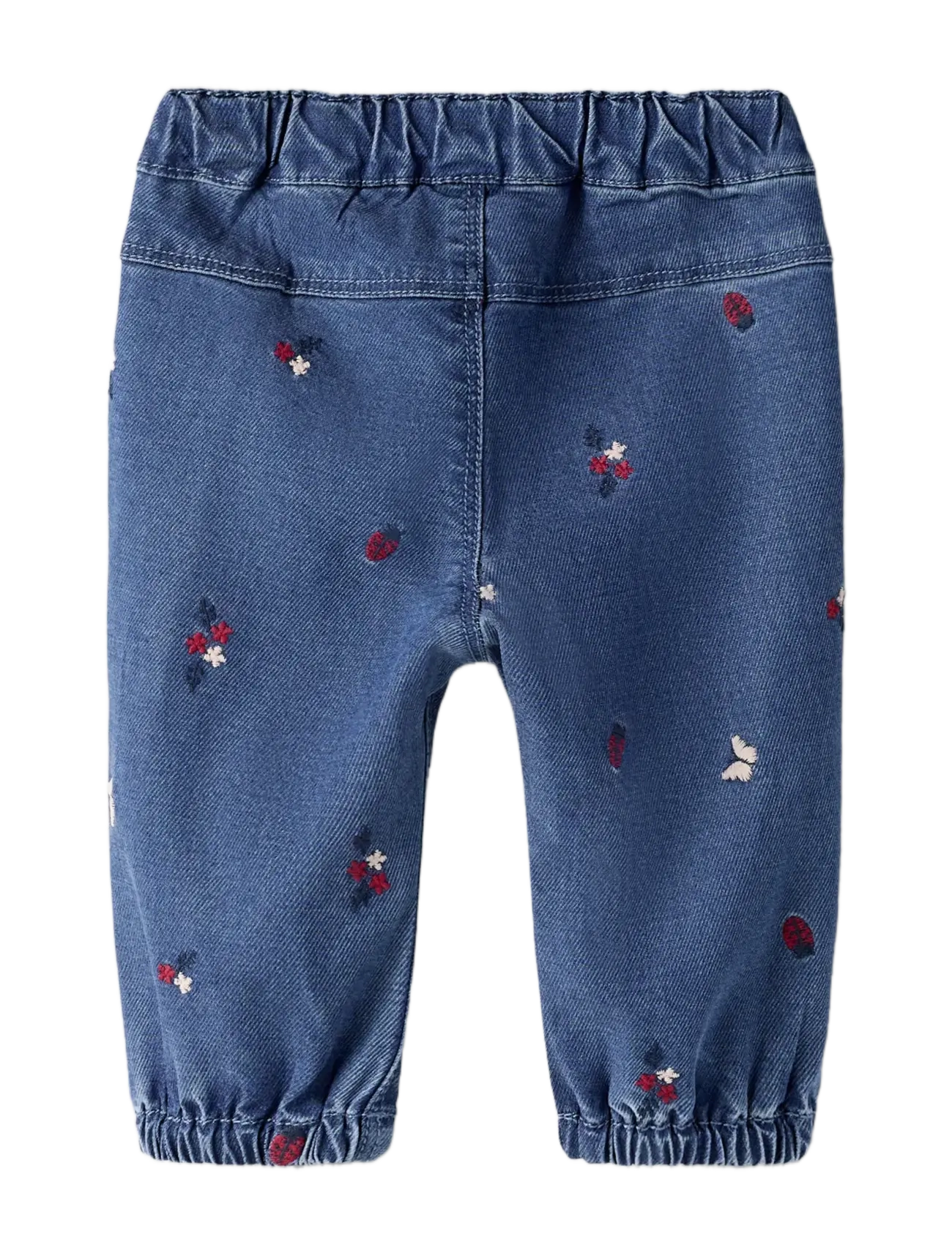 name it - NBFROSE MOM R EMB JEANS 5321-YB H - regular jeans - medium blue denim - 1
