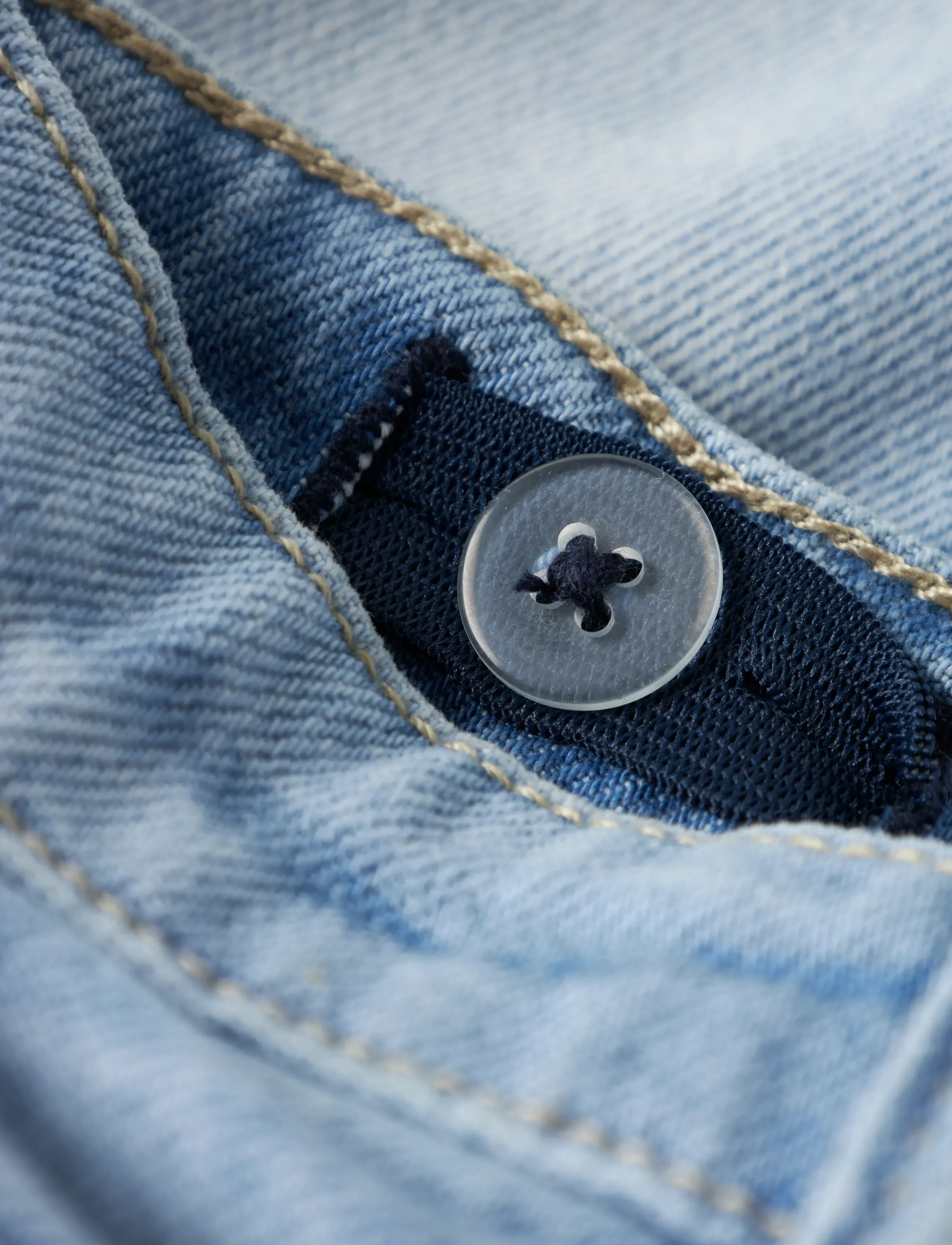 name it - NMFROSE STRAIGHT FOLD JEANS 4224-AZ NOOS - tavalised teksad - light blue denim - 5