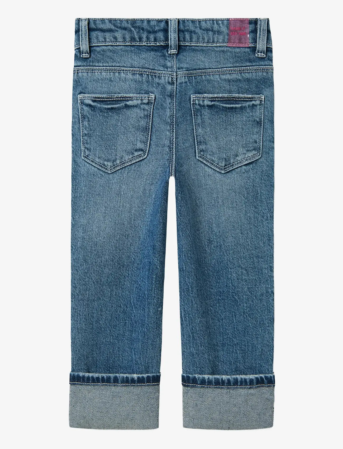 name it - NMFROSE STRAIGHT FOLD JEANS 4224-AZ NOOS - regular jeans - medium blue denim - 2