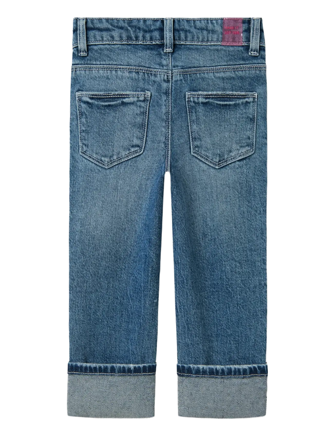 name it - NMFROSE STRAIGHT FOLD JEANS 4224-AZ NOOS - regular jeans - medium blue denim - 2