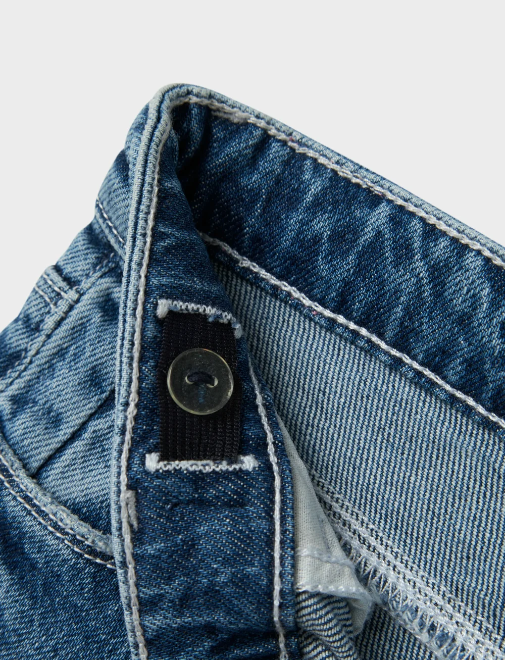 name it - NMFROSE STRAIGHT FOLD JEANS 4224-AZ NOOS - suorat farkut - medium blue denim - 3