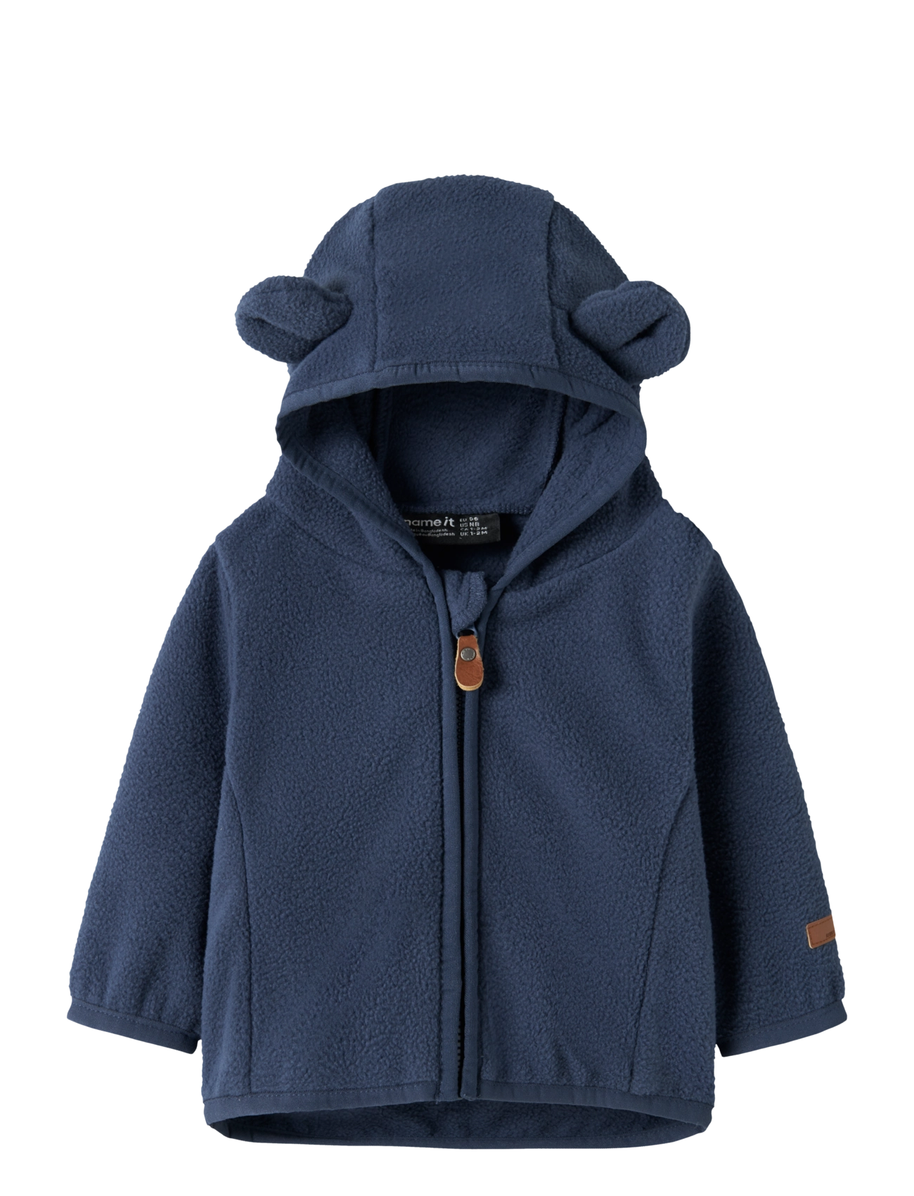 name it NBNMEEKO FLEECE JACKET MELANGE NOOS - Fleecejacken - OCEANA / navy