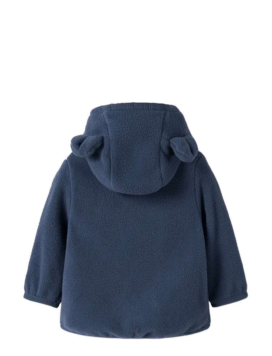 name it - NBNMEEKO FLEECE JACKET MELANGE NOOS - fleecejacken - oceana - 1