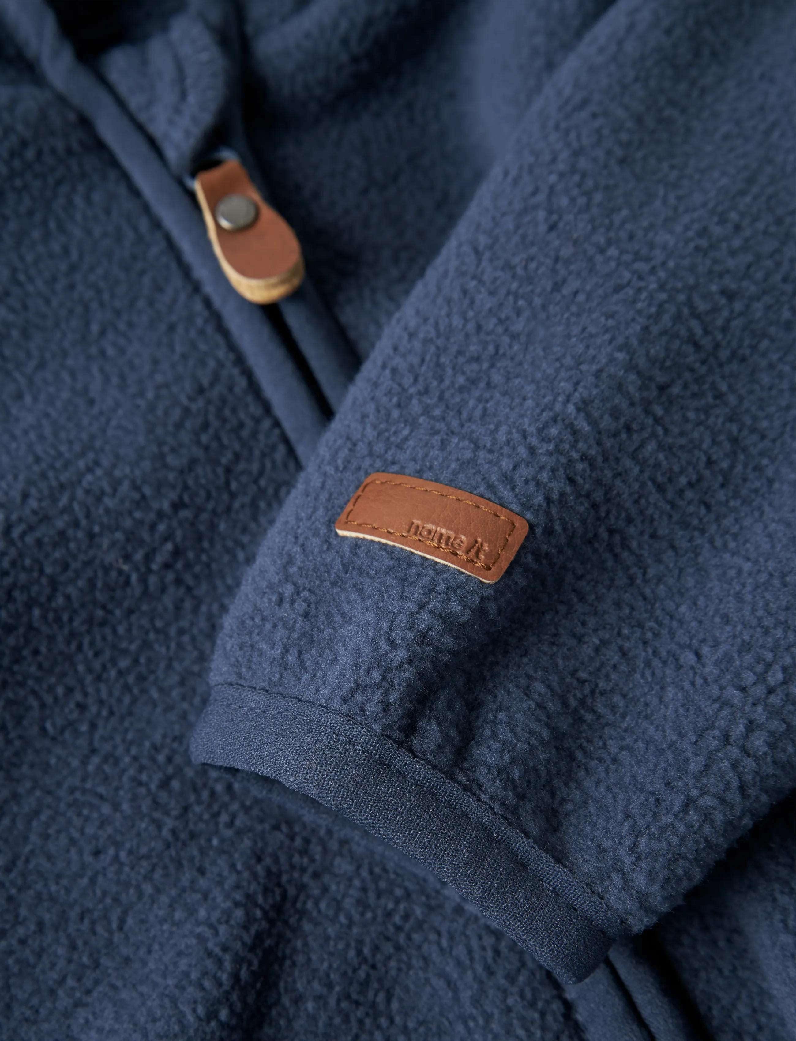 name it - NBNMEEKO FLEECE JACKET MELANGE NOOS - fleecejacken - oceana - 2