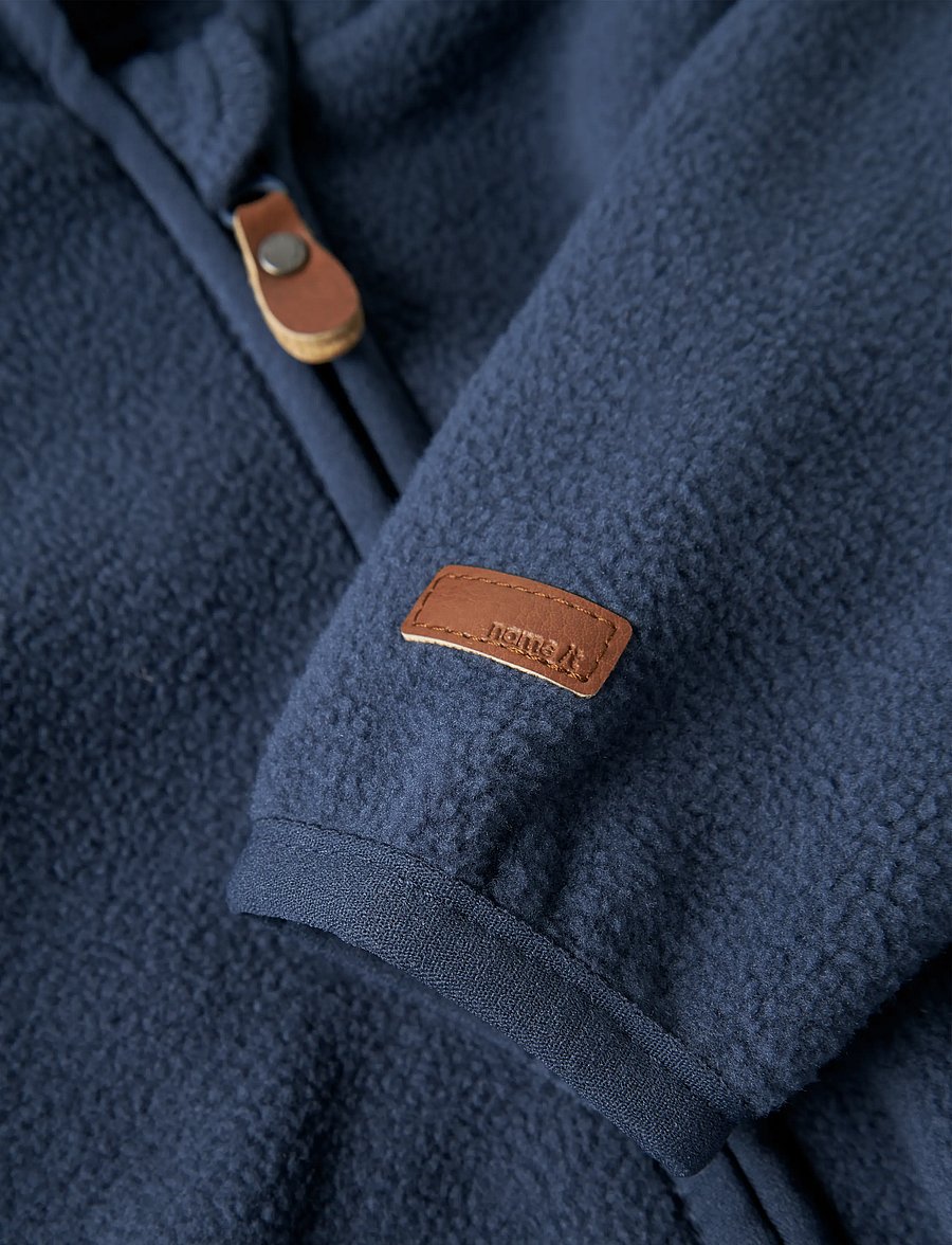 name it - NBNMEEKO FLEECE JACKET MELANGE NOOS - fleecejacken - oceana - 2