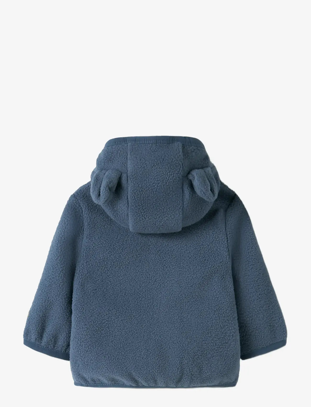 name it - NBNMEEKO FLEECE JACKET MELANGE - fleecejakker - vintage indigo - 1