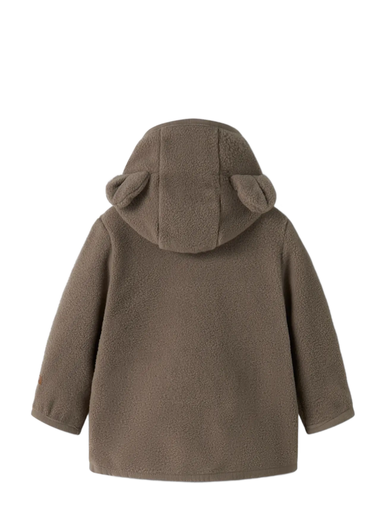 name it - NBNMEEKO FLEECE JACKET MELANGE NOOS - walnut - 1
