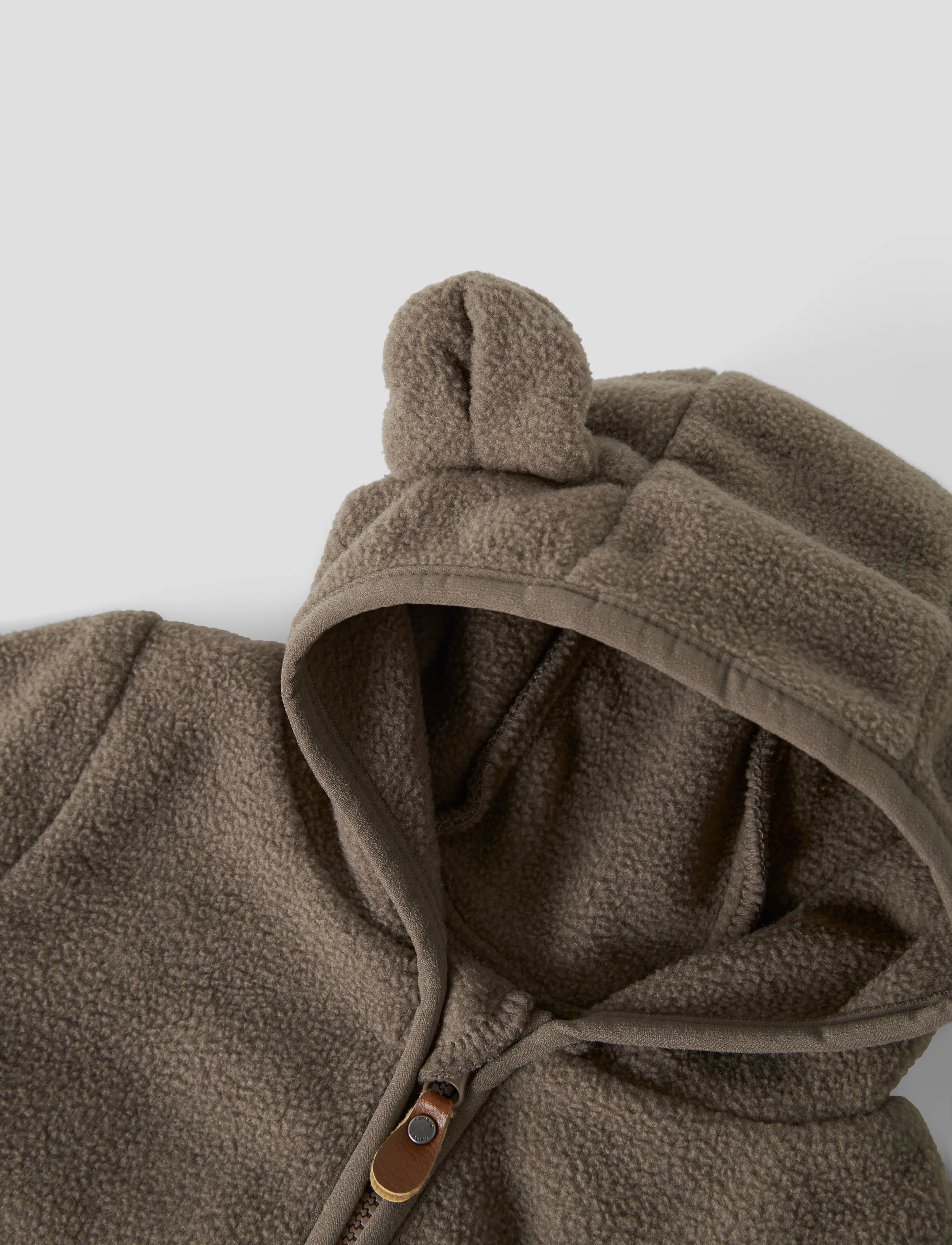 name it - NBNMEEKO FLEECE JACKET MELANGE NOOS - walnut - 2