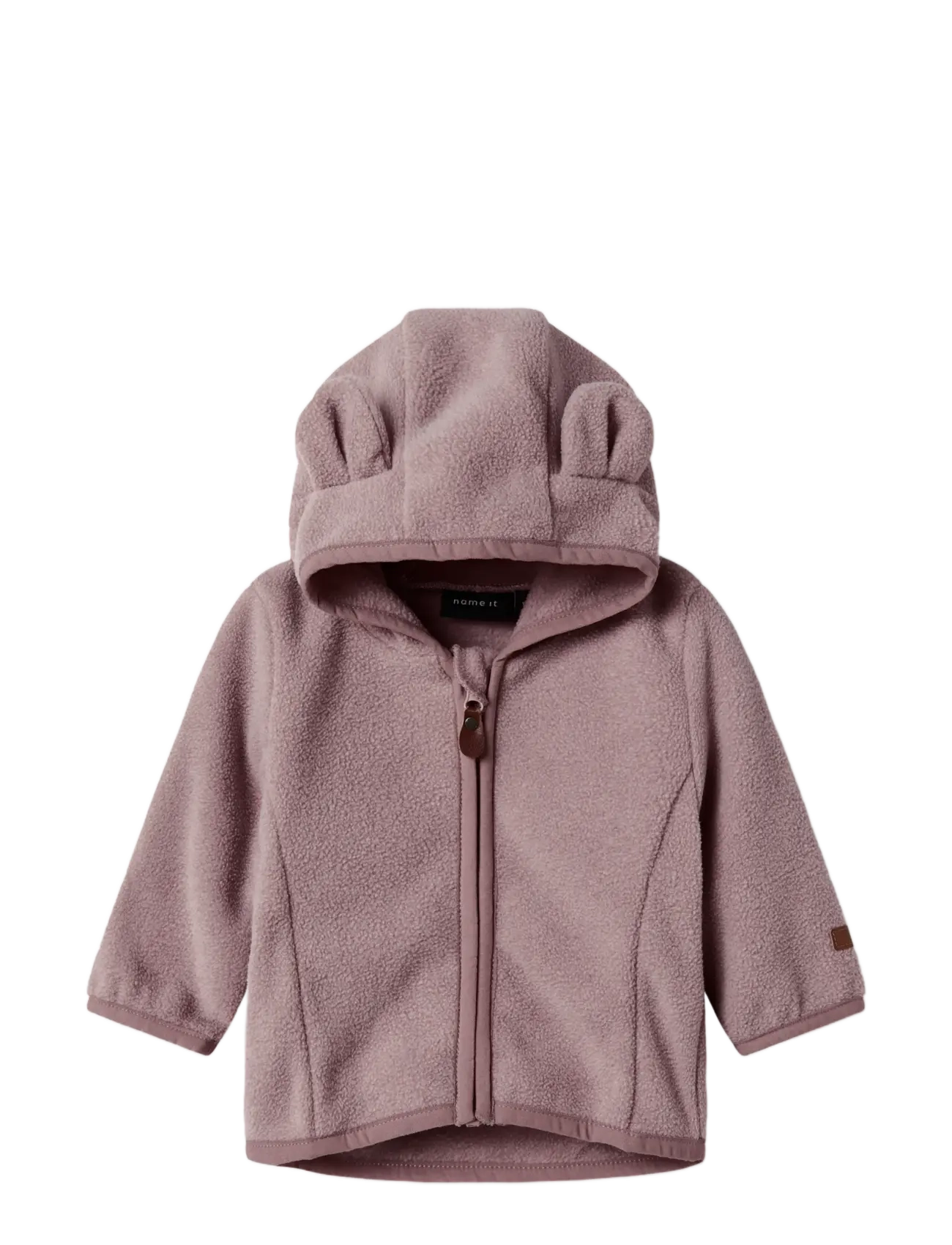 name it - NBNMEEKO FLEECE JACKET MELANGE NOOS - woodrose - 2