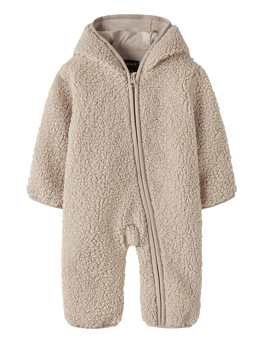 name it - NBNMILO TEDDY SUIT - fliiskomplektid - peyote - 0