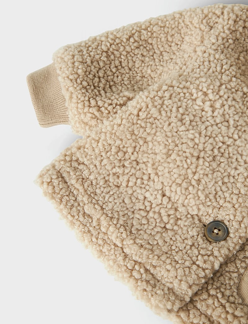 name it - NBNMILO TEDDY JACKET - fleecejacken - pure cashmere - 3