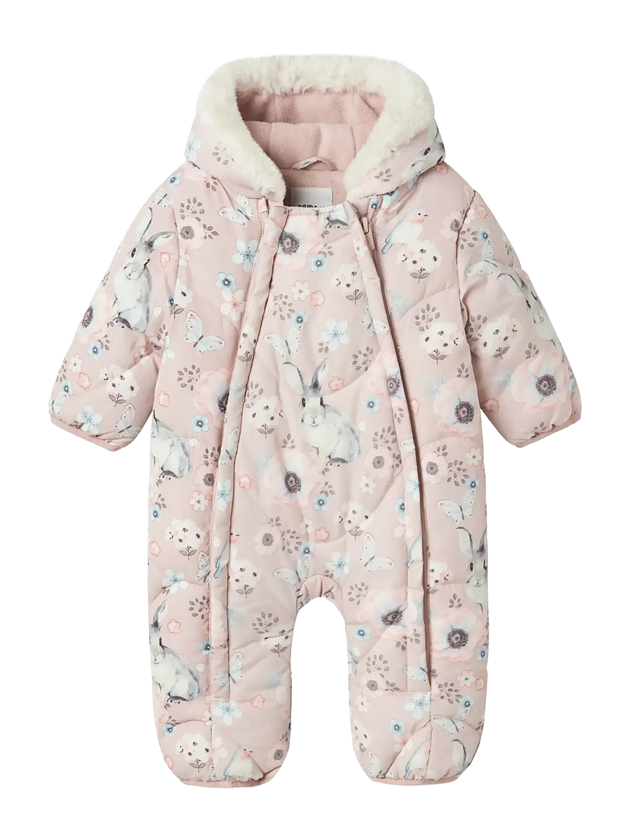 name it - NBFMIE SUIT1 - Žieminiai kombinezonai - violet ice - 0