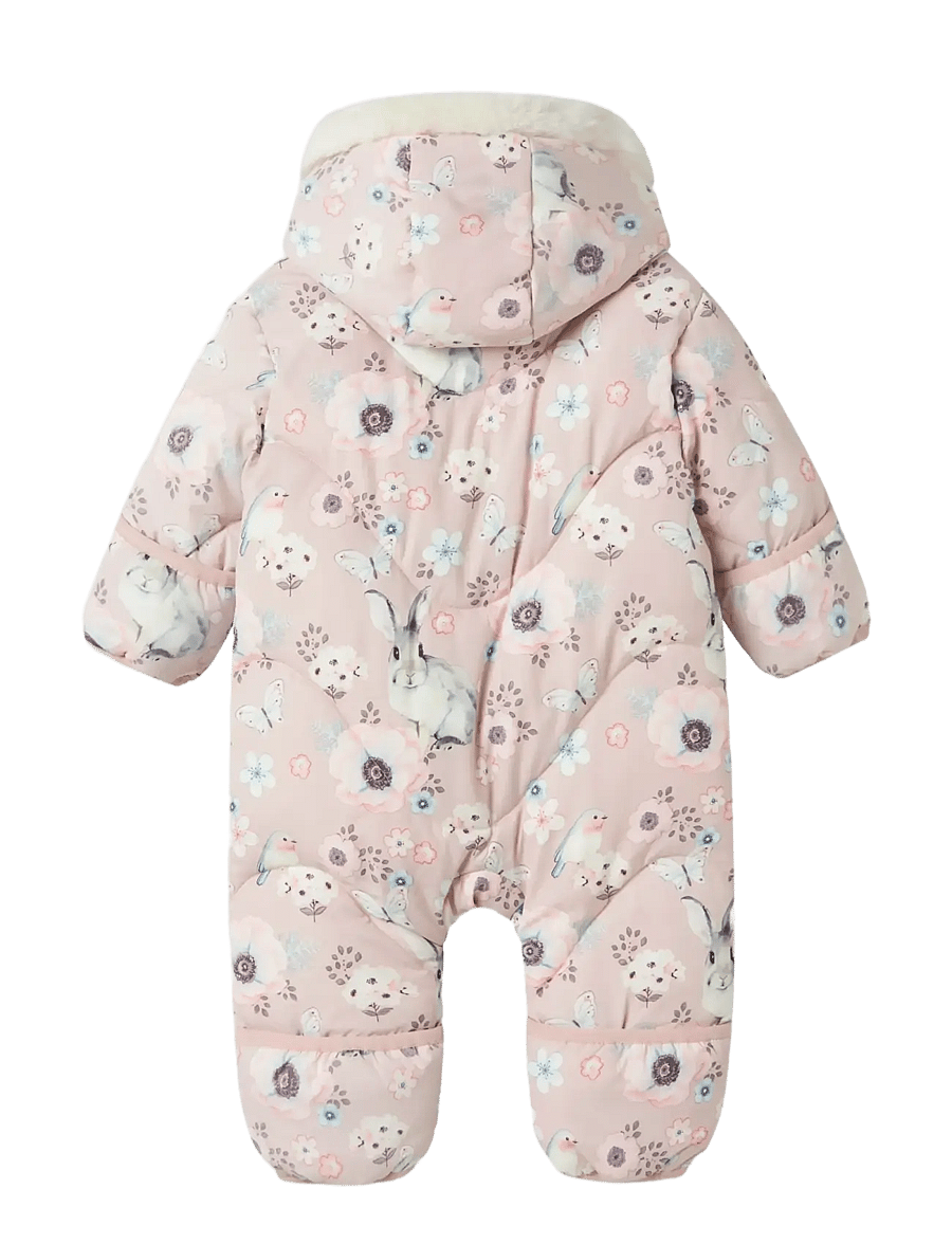 name it - NBFMIE SUIT1 - Žieminiai kombinezonai - violet ice - 1
