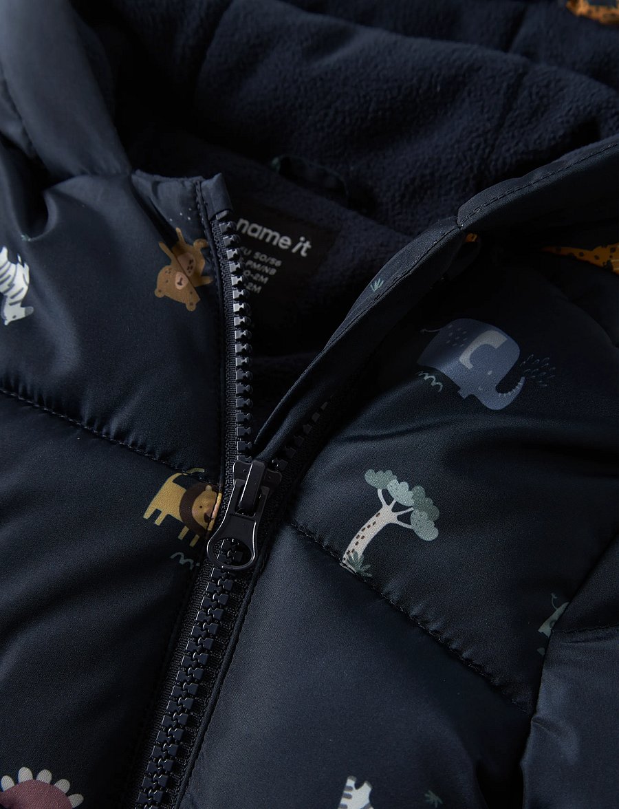 name it - NBMMAY SUIT AOP1 - schneeanzug - dark sapphire - 3