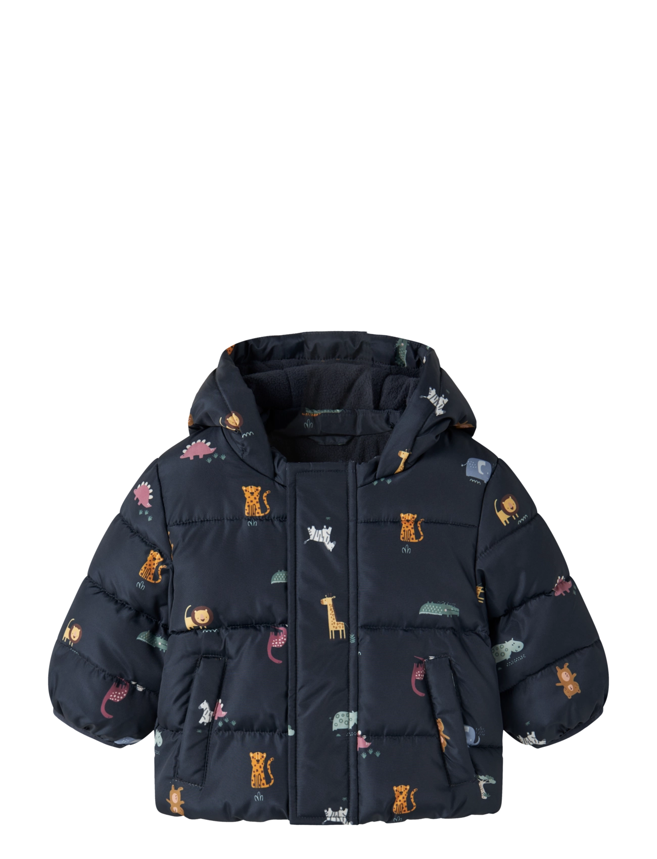 name it NBMMAY PUFFER JACKET AOP2 - Outdoor - DARK SAPPHIRE / navy