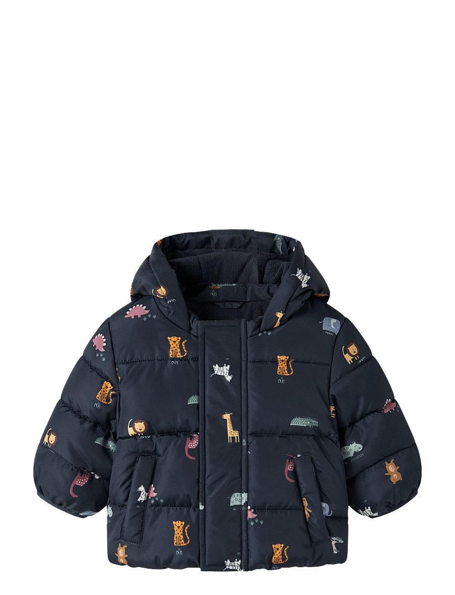 name it - NBMMAY PUFFER JACKET AOP2 - thermo-jacken - dark sapphire - 0