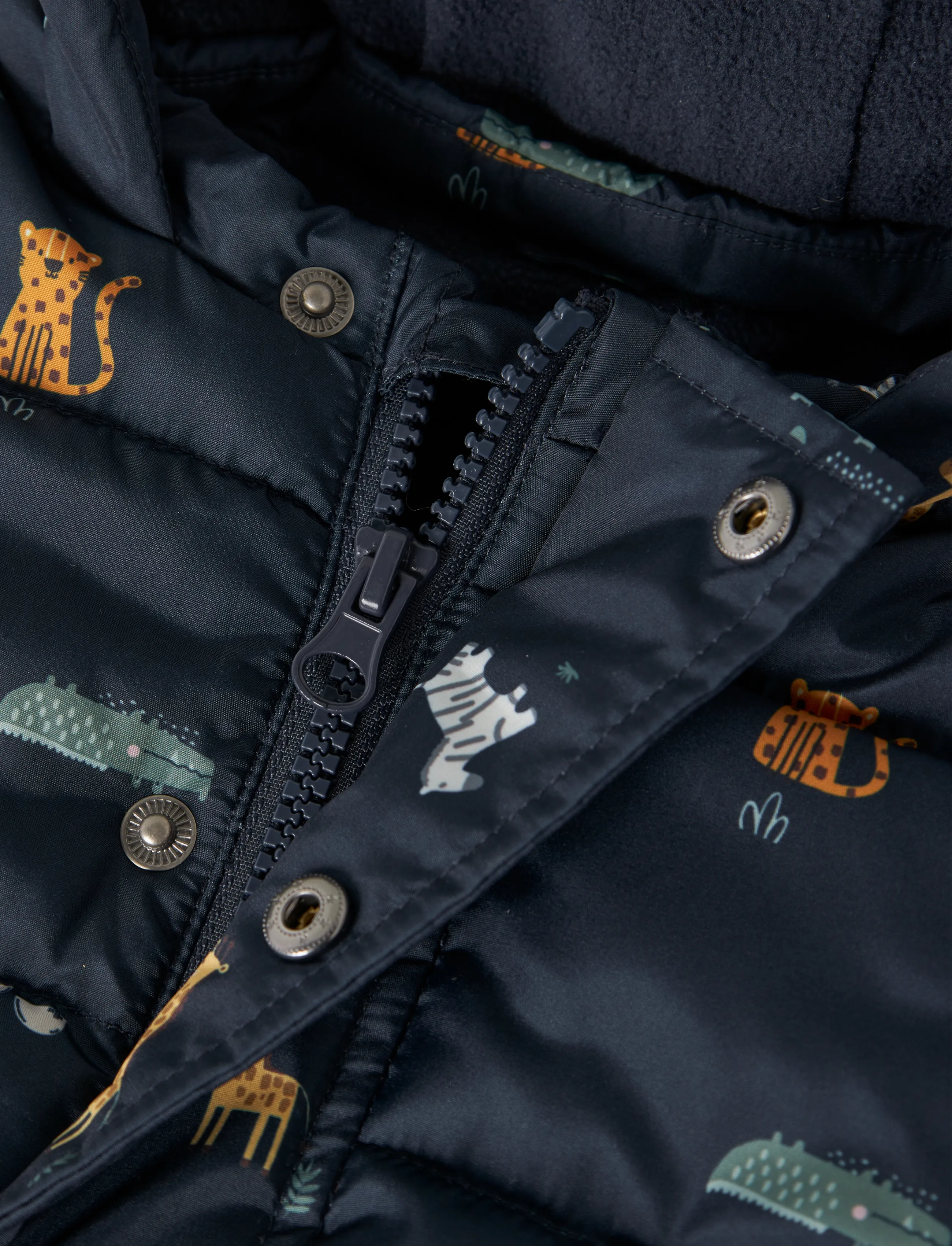 name it - NBMMAY PUFFER JACKET AOP2 - thermo-jacken - dark sapphire - 2
